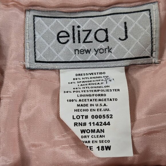 Eliza J Dress Womens 18W Purple Satin Strapless A Line Pleated Flowy Whimsigoth - Picture 4 of 8